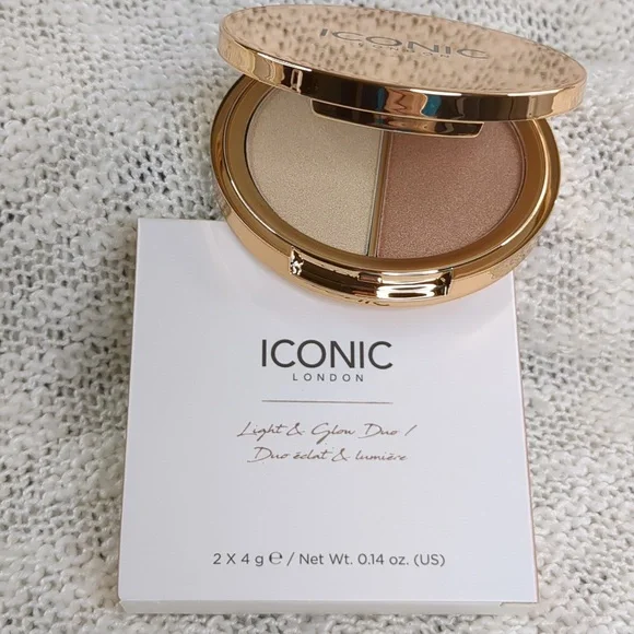 ICONIC London Light & Glow Duo, 2x 4g/0.14oz - Picture 1 of 13